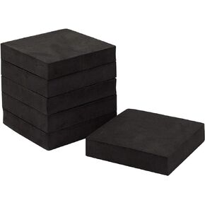4 x 4 Inch Anti-Vibration Washing Machine Pads, Shock Absorbing Rubber Mats (6 Pack) in Saudi Arabia