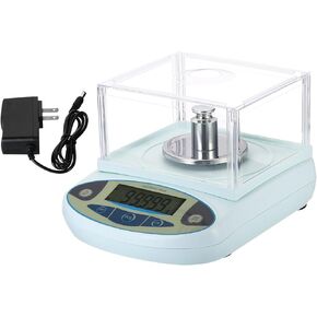 ميزان مختبر YOKIVE، ميزان علمي رقمي إلكتروني عالي الدقة | رائع للاستخدام اليومي في المنزل والمختبر والمطبخ (100 جرام × 0.001 جرام) in Kuwait