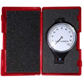 Rubber Hardness Tester, Shore Type A/O/D Rubber Tire Durometer Hardness Tester Meter 0-100 HA (A Type)
