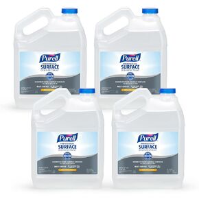 Purell Professional Surface Disinfectant, Citrus Scent, 1 Gallon Surface Disinfectant Pour Bottle Refill (Pack of 4) - 4342-04 in Saudi Arabia