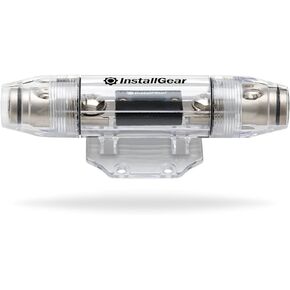 InstallGear 1/0 Gauge AWG In-Line ANL Fuse Holder (100A)