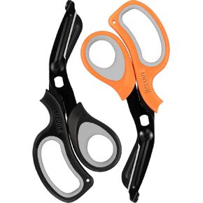 MEUUT 2 Pack Medical Scissors Trauma Shears -8 inch Patented Bandage Scissors Heavy Duty Surgical Grade EMT Scissors for EMT Workers Doctors Nurses in Saudi Arabia