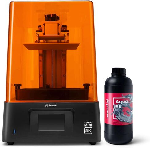 راتينج الطباعة ثلاثي الأبعاد Phrozen Aqua-Gray 8K، مصمم لعرض نماذج ثلاثية الأبعاد مفصلة للغاية ويعمل بشكل أفضل مع طابعات LCD ثلاثية الأبعاد 8K (1 كجم) in Kuwait