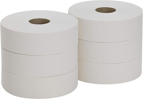ورق تواليت باسيفيك بلو سيليكت 2-Ply Jumbo Jr. 9 بوصة من GP PRO (جورجيا والمحيط الهادئ)؛ 13728؛ 1000 قدم خطي لكل لفة؛ 8 لفات لكل علبة in Kuwait