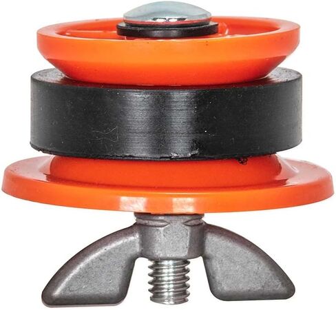 Test-Tite 83593 Twist-Tite ABS قابس اختبار ميكانيكي، لـ NPS 3 بوصة (استخدام نهاية الأنبوب فقط)، أحمر in Kuwait