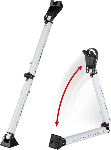 Master Lock door security Bar, Home security Stopper, Adjustable from 27-1/2 in. to 42 in., for Sliding and Front doors 1 Pack, 265EC in Kuwait