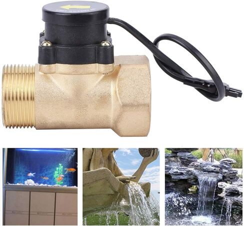 HT-801 Water Pump Flow Sensor Switch 220V G1.2"-G1.2" Brass Thread Pipe Boosting Pump in Saudi Arabia