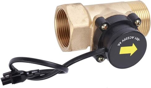HT-801 Water Pump Flow Sensor Switch 220V G1.2"-G1.2" Brass Thread Pipe Boosting Pump in Saudi Arabia