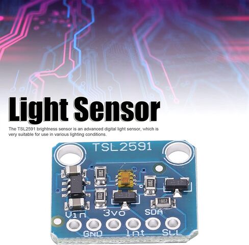 TSL2591 High Dynamic Digital Light Sensor I2C Interface with Infrared and Full Spectrum Diodes 3.3?5V in Saudi Arabia