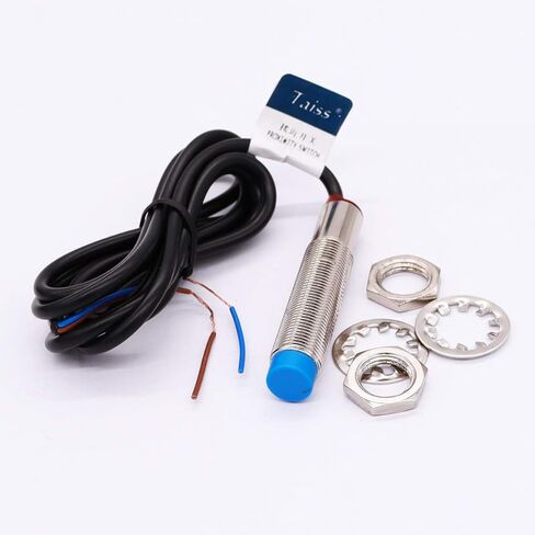 Taiss DC6-36V 2 سلك رقم (مفتوح عادة) 200mA كشف 4 مللي متر M12 أنبوبي حثي القرب التبديل الاستشعار LJ12A3-4-Z/EX in Kuwait