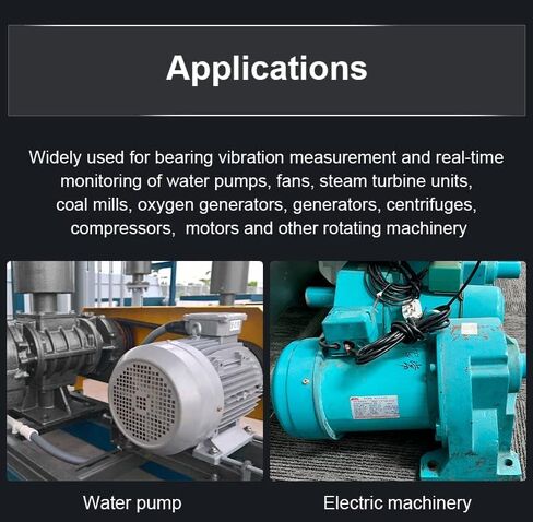 WitMotion WTVB01-485 IPX8 محول مستشعر الاهتزاز المقاوم للماء، Modbus RTU 3 محاور (XYZ) إزاحة الاهتزاز (2000um) + السرعة (50 مم / ثانية) + السعة (180 درجة)، لمراقبة الصحة الهيكلية in Saudi Arabia