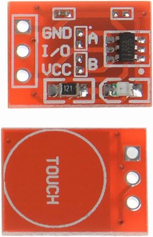 وحدة مفاتيح Anmbest 20PCS 2. 5-5. 5 فولت TTP223 ذات خاصية القفل الذاتي/بدون قفل لـ Arduino in Saudi Arabia