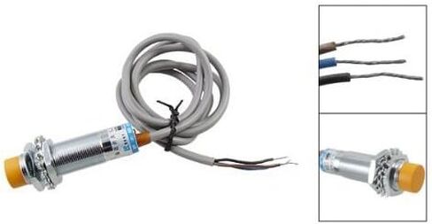 URBEST 8mm اكتشاف المسافة النهج المستشعر الحثي القرب التبديل NPN NO DC 6-36V نوع الاسطوانة in Kuwait