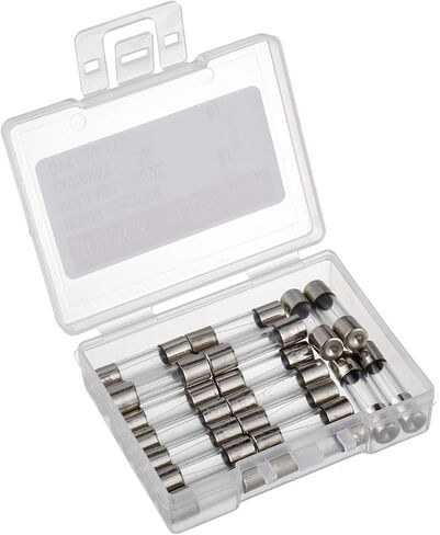 BOJACK 5x20mm 3 A 3 أمبير 250 فولت 0.196x0.787 بوصة F3AL250V صمامات زجاجية سريعة النفخ (عبوة من 20 قطعة) in Saudi Arabia