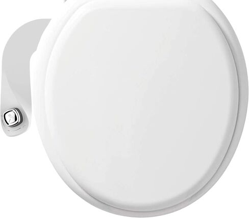 BEMIS 400TTA 000 Economy Toilet Seat, Durable Enameled Wood, ROUND, White in Kuwait