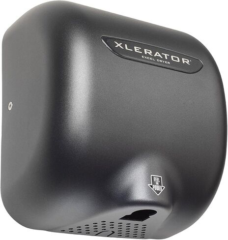مجفف الأيدي Exceleratoreco XL-BW-ECO، بدون حرارة، غطاء من الراتنج الحراري الأبيض (BMC)، مستشعر تلقائي، مثبت على السطح، اعتمادات LEED، مدرج بالمواصفات الخضراء، مجفف الأيدي التجاري، 500 واط in Kuwait
