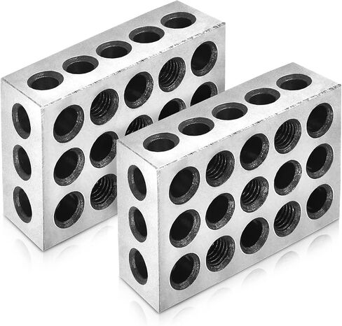 والياتور 5 ازواج مكعبات فائقة الدقة 1-2-3 23 فتحة 123 كتلة 0.0002 ميكانيكي 123 جيغ مناسب لالة الطحن المستخدمة في وظائف الإعداد والتخطيط والفحص in Kuwait