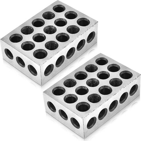 والياتور 5 ازواج مكعبات فائقة الدقة 1-2-3 23 فتحة 123 كتلة 0.0002 ميكانيكي 123 جيغ مناسب لالة الطحن المستخدمة في وظائف الإعداد والتخطيط والفحص in Kuwait