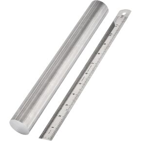 1-1/2 "قضيب دائري من الألومنيوم 6061 قضيب ألومنيوم مخزون 12" (306 مللي متر) قضيب ألومنيوم طويل صلب T6511 بقاعدة واحدة in Kuwait