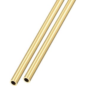 أنبوب نحاسي METALLIXITY (6.5 مم OD × 1 مم جدار T × 300 مم طول) قطعتان، أنابيب مستقيمة - لتأثيث المنزل، والآلات، والحرف اليدوية اليدوية in Kuwait