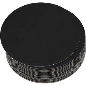 qiqee 10 Inch Birthday Cake Boards Round 40-Packs Circles Rounds Base Food-Grade Cardboard Cake Plate（Thinner But Stronger）