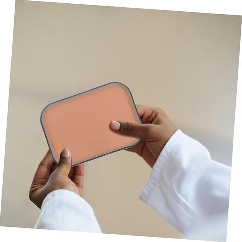 SOLUSTRE وحدة ممارسة الجروح، دورة تدريب على الخياطة، مجموعة ممارسة الخياطة، وسادة خياطة قابلة لإعادة الاستخدام، محاكاة خياطة الجلد، مادة الغرز، جلد الجسم الاصطناعي للبولي بروبلين الاصطناعي in Kuwait