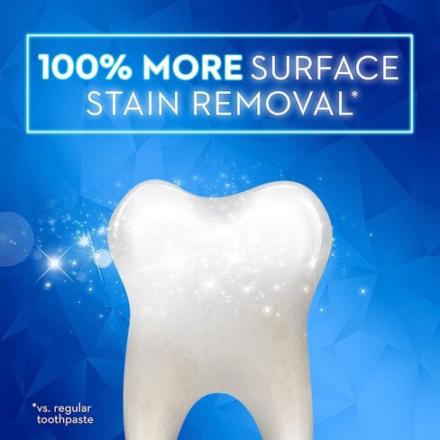 كريست معجون تبييض الاسنان ثري دي وايت بريليانس بالنعناع النابض بالحياة، 3.5 اونصة، عبوة من 3 قطع in Kuwait