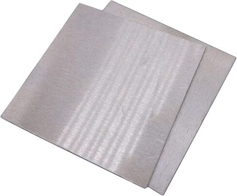 Yodaoke 2 قطعة ورقة سبائك المغنيسيوم AZ31B لوحة فضية 1x100x100 مللي متر in Kuwait