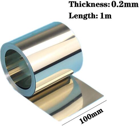 رقائق رقيقة من النيكل الخالص 0.2 مم × 100 مم × 1000 مم من ليشنت in Kuwait