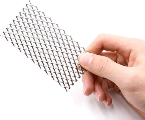 2 "x 4" لوحة شبكة التيتانيوم مع مقبض لآلة الطلاء الروديوم تصفيح أنودات التيتانيوم الشبكة 1 قطعة in Kuwait