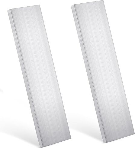 Therwen 2 قطعة 3/8 "x 3" شريط ألومنيوم مسطح 12 "طويل 6061 لوحة للأغراض العامة شريط ألومنيوم مقذوف لوح مقذوف صلب مخزون مطحنة in Saudi Arabia