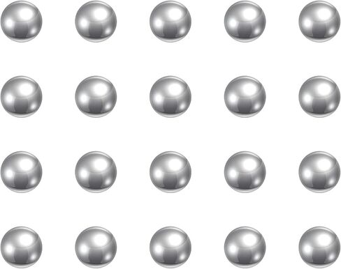 uxcell 50pcs 3mm 440C Stainless Steel Bearing Balls G25 Precision in Kuwait
