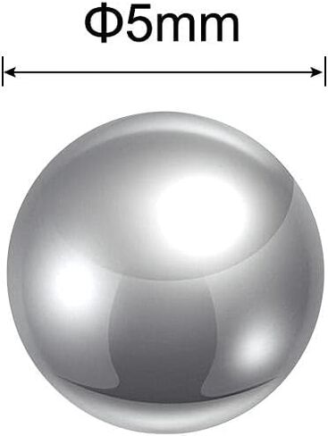 uxcell 50pcs 3mm 440C Stainless Steel Bearing Balls G25 Precision in Kuwait