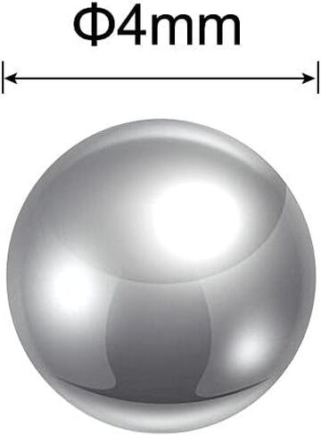 uxcell 50pcs 3mm 440C Stainless Steel Bearing Balls G25 Precision in Kuwait