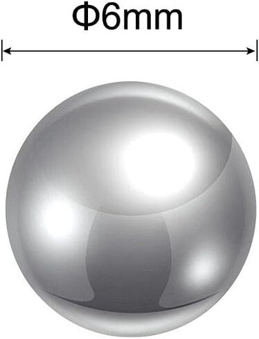 uxcell 50pcs 3mm 440C Stainless Steel Bearing Balls G25 Precision in Kuwait