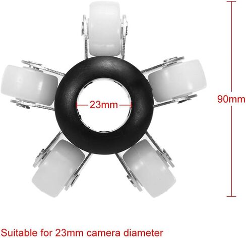 غطاء واقي لعجلات التوجيه 90 مم من ليكسادا لكاميرا فحص أنابيب الصرف 23 مم in Kuwait