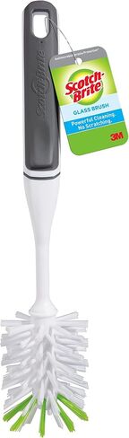 Scotch-Brite Long-Lasting 150-Count No Break & No Shred Floss Picks and Glass & Water Bottle Brush Cleaning Bundle in Saudi Arabia