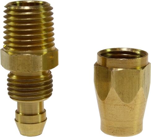 Coilhose Pneumatics PRM0504 تركيب بديل قابل لإعادة الاستخدام لخرطوم البولي يوريثين معرف 5/16 بوصة، MPT جامد، 1/4 بوصة in Saudi Arabia