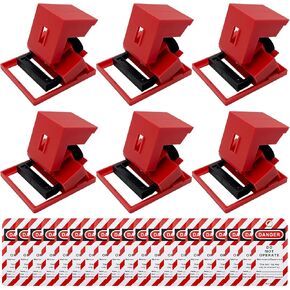 SAFBY Circuit Breaker Lockout Device - Lockout Tagout Kit 20 PCS Breakers Lockout Universal Electrical for Loto Station Lock Out Tag Out Set(20 pcs Universal Single and Multi Pole)