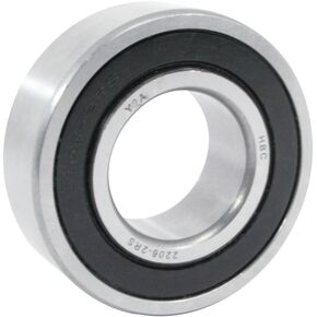 WJB 2206-2RS Self Aligning Ball Bearing, ABEC-1, Double Sealed, Steel, Metric, 30mm Bore Diameter, 62mm Outer Diameter, 20mm Width, 6400 rpm, 1020 lbs Static Load Capacity, 3400 lbs Dynamic Load Capacity in Saudi Arabia