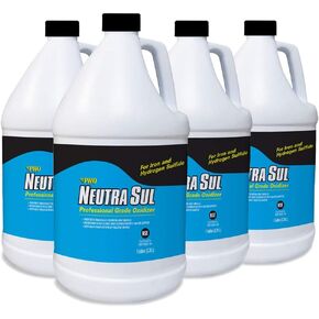 Pro Products Neutra Sul Professional Grade Oxidizer, Helps Eliminate Odor and Impurities for Water Purification, 1 Gallon Bottle, 4 Pack in Saudi Arabia