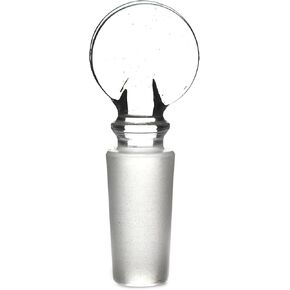 Stopper - Flat Head, Solid Cone, Made of Borosilicate Glass, Size 10/19 - Eisco Labs in Kuwait