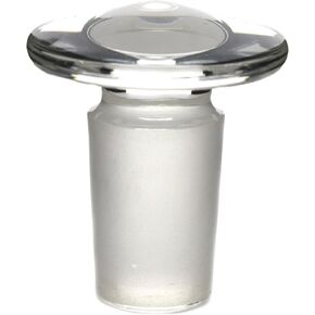 سدادة - رأس مسطح، مخروط صلب، مصنوعة من زجاج البورسليكات، مقاس 19/26 - Eisco Labs in Kuwait