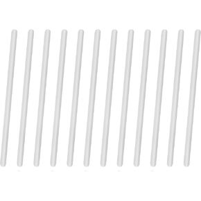 12PK Polypropylene Stirring Rods, 11.8" - Rounded Ends, 7mm Diameter - Excellent for Laboratory or Home Use - Chemical & Heat Resistant Plastic - Eisco Labs in Saudi Arabia