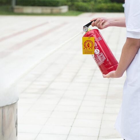 حزمة مكونة من 50 بطاقة طفاية حريق ومثقاب ثقب، بما في ذلك علامة فحص طفاية الحريق السميكة المقاومة للماء 2023-2026 مع أداة ثقب العلامة (5 × 3.25 بوصة) in Kuwait