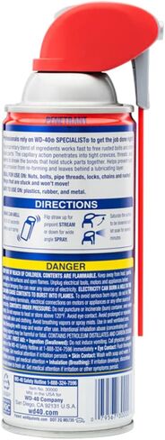 WD-40 مخترق متخصص مع بخاخات القش الذكية بطريقتين، 11 أونصة in Saudi Arabia