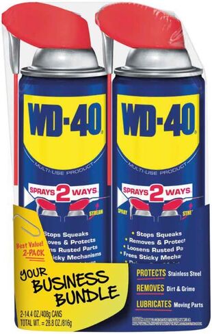 WD-40 Multi-Use Product, One Gallon & Specialist Silicone Lubricant with SMART STRAW SPRAYS 2 WAYS, 11 OZ in Kuwait