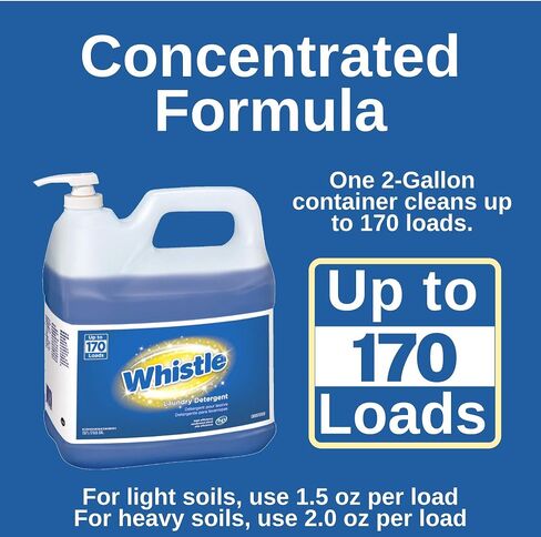 Diversey Whistle Laundry Detergent (he), Floral, 2 Gal Bottle, 2/carton in Kuwait