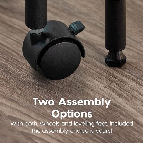 IRIS USA 3-Tier Steel Storage Rack with Removable Casters, Rolling Adjustable with Metal Shelf Cart, Black in Kuwait