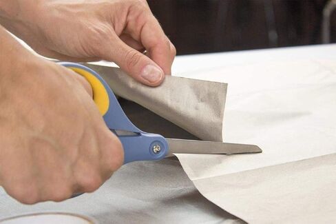 نسيج فاراداي 44 بوصة × 36 بوصة نسيج حماية EMF، مادة حجب إشارة RFID من الدرجة العسكرية، 1 ياردة، درع EMF، حجب إشارة الهاتف الخلوي، كتلة بلوتوث. 5G نسيج التدريع in Saudi Arabia